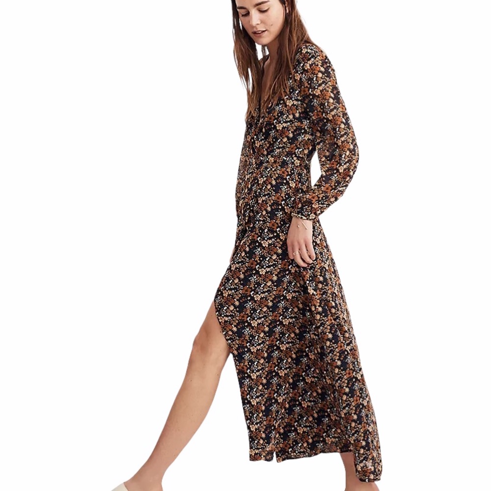Nightflower Maxi Dress in Prairie Blossoms